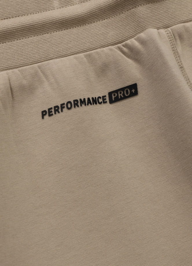 Spodnie męskie dresowe Pitbull Pit Bull Dogwood beżowe