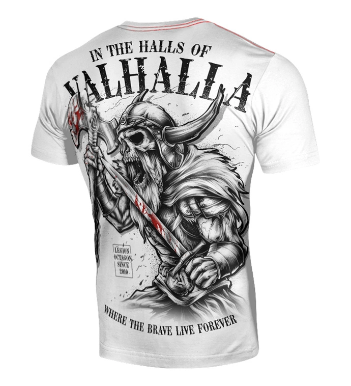 Koszulka męska T-shirt Octagon Valhalla biała