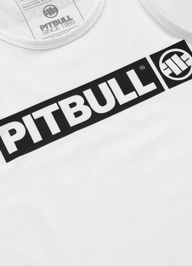 Koszulka męska tank top Pitbull Hilltop biała