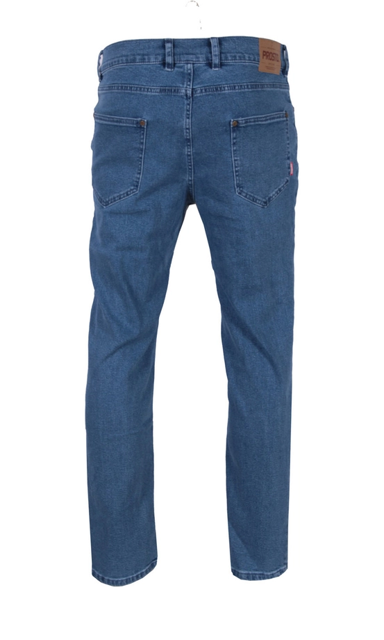 Spodnie męskie jeans Prosto Klasyk Regular Pocklog niebieski