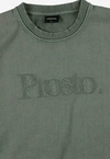 Bluza męska oversize Prosto Sheriff crewneck zielona