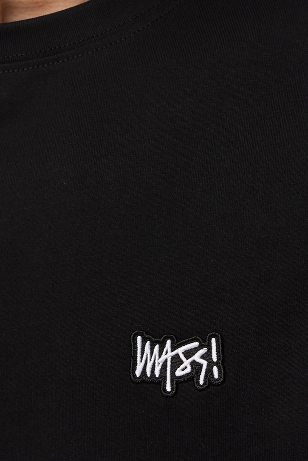 Koszulka męska t-shirt Mass Dnm Signature Patch czarna