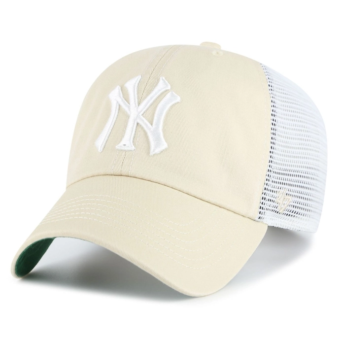 Czapka z daszkiem 47 Brand New York Yankees Trawler Clean Up kremowa
