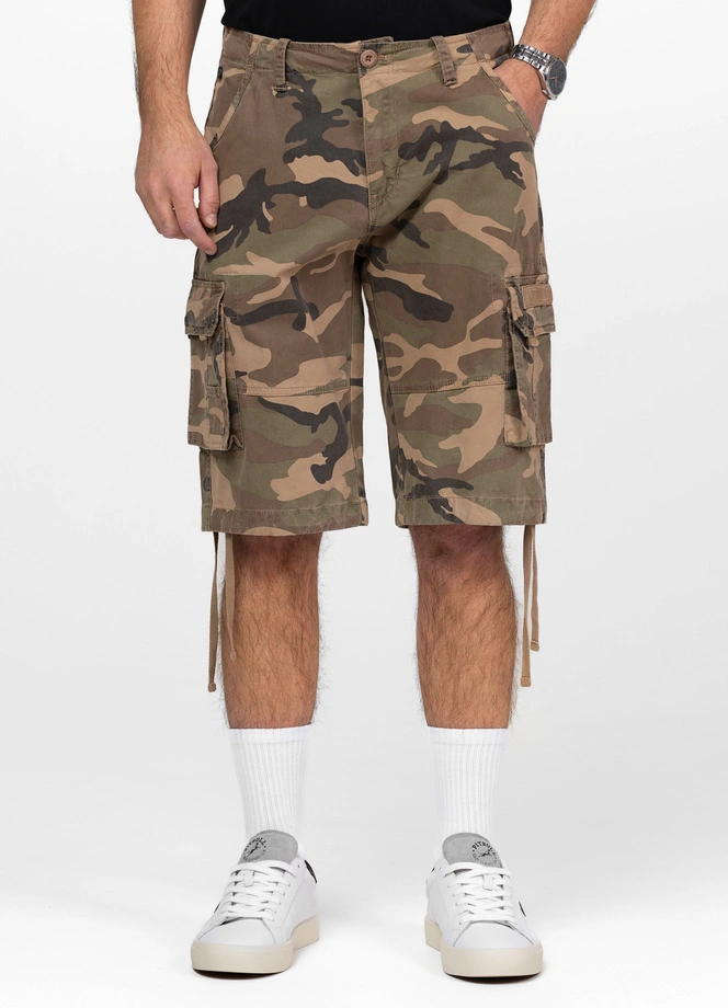 Spodenki szorty bojówki męskie Pitbull Volmer camo