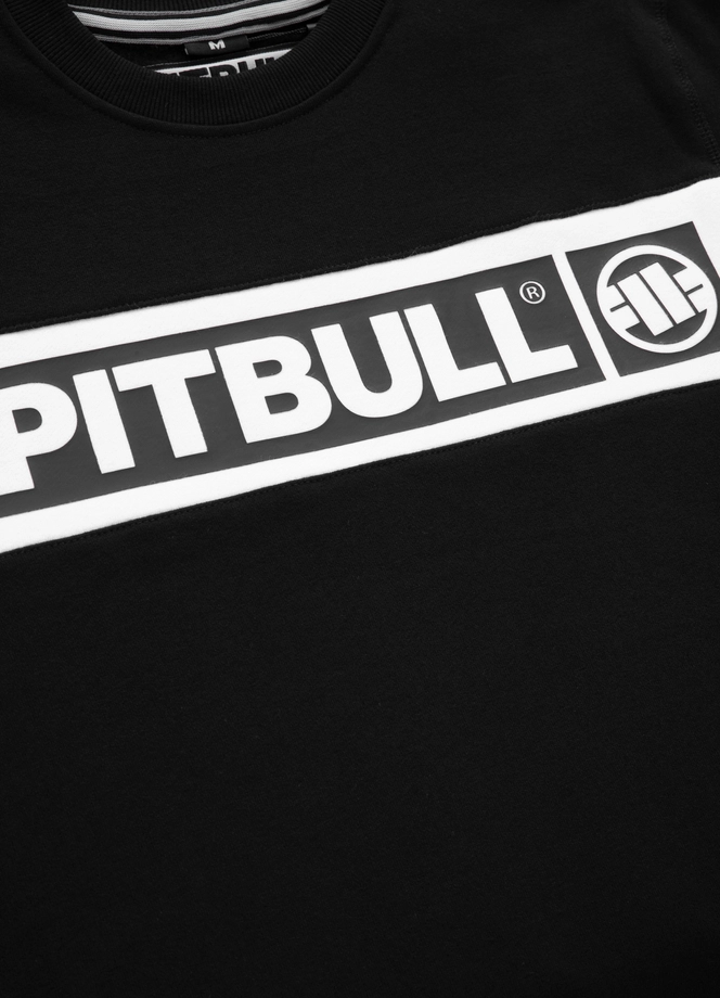 Bluza męska Pitbull Pit Bull Sherwood 24 crewneck czarna