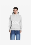 Bluza męska z kapturem Prosto Pro hoodie szara