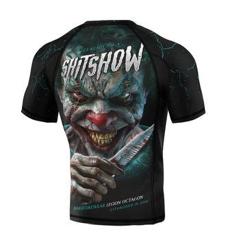 Koszulka męska rashguard Octagon PREMIUM Shitshow czarna
