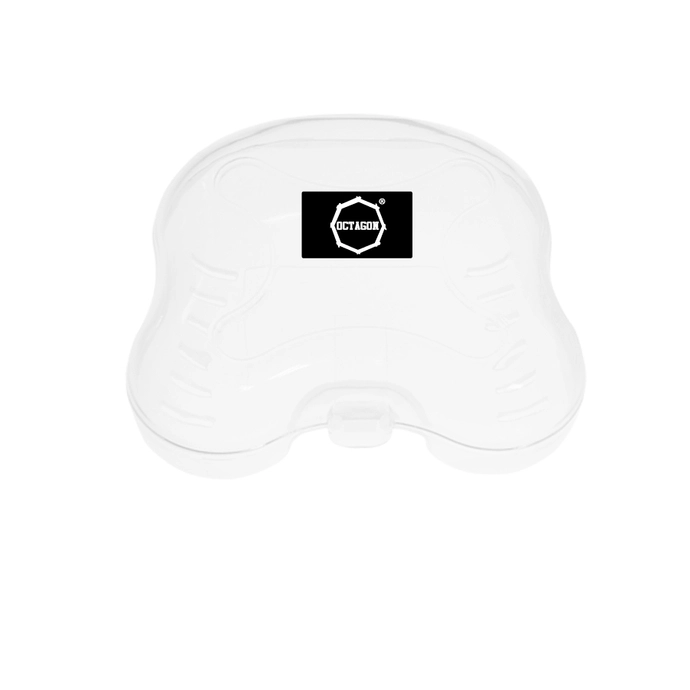 Żelowy ochraniacz na zęby szczęka Octagon Basic czarno/biały