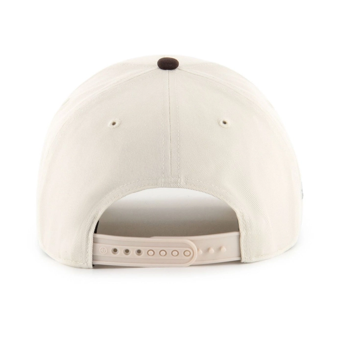 Czapka z daszkiem 47 Brand Oakland Athletics Sure Shot kremowa brązowa