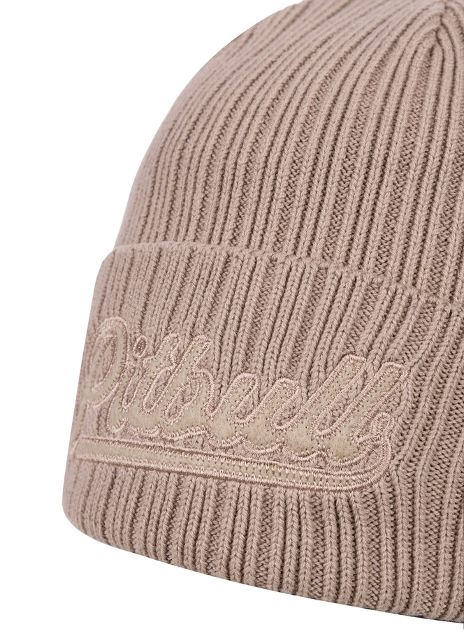 Czapka zimowa Pit Bull Beanie Silvas Angel beżowa
