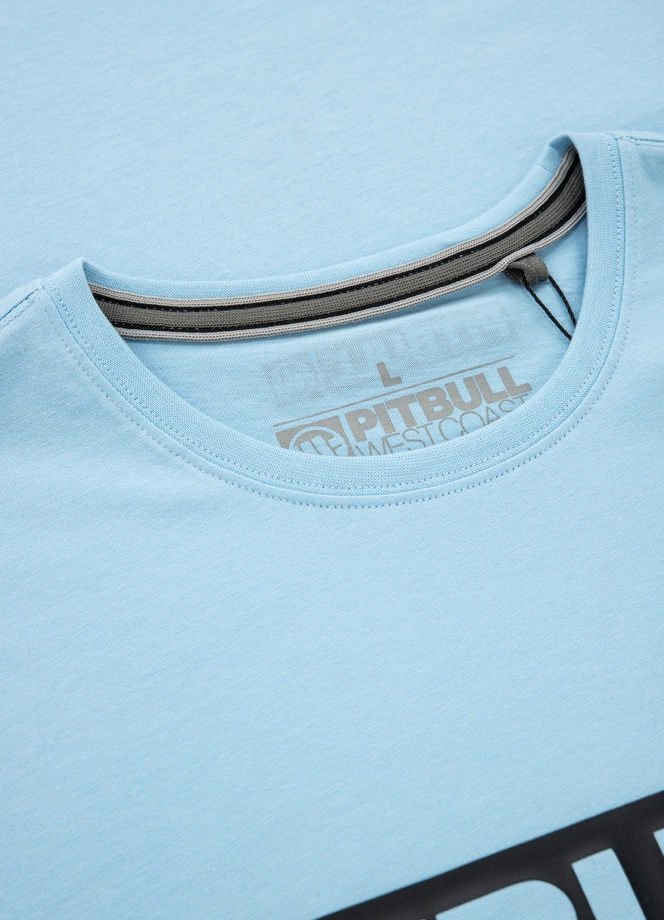 Koszulka męska T-Shirt Pitbull Hilltop jasno niebieska