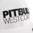 Czapka z daszkiem Snapback Pit Bull Pitbull Seascape biała