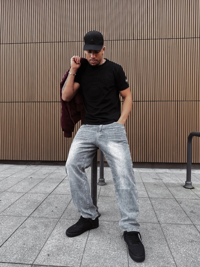 Koszulka męska T-Shirt Olavoga Raven czarna