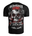 Koszulka męska T-shirt Public Enemy Oldskull Ultras czarna