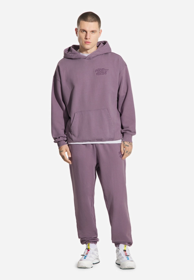 Spodnie dresowe męskie Prosto Flathead sprany fiolet