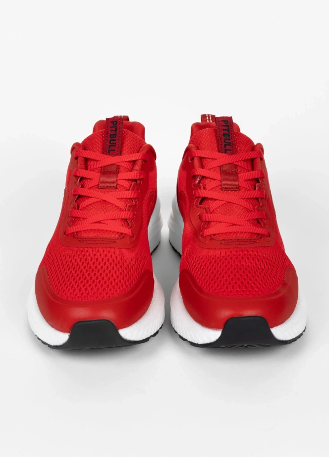 Buty sportowe sneakersy męskie Pit Bull Dogwood czerwone