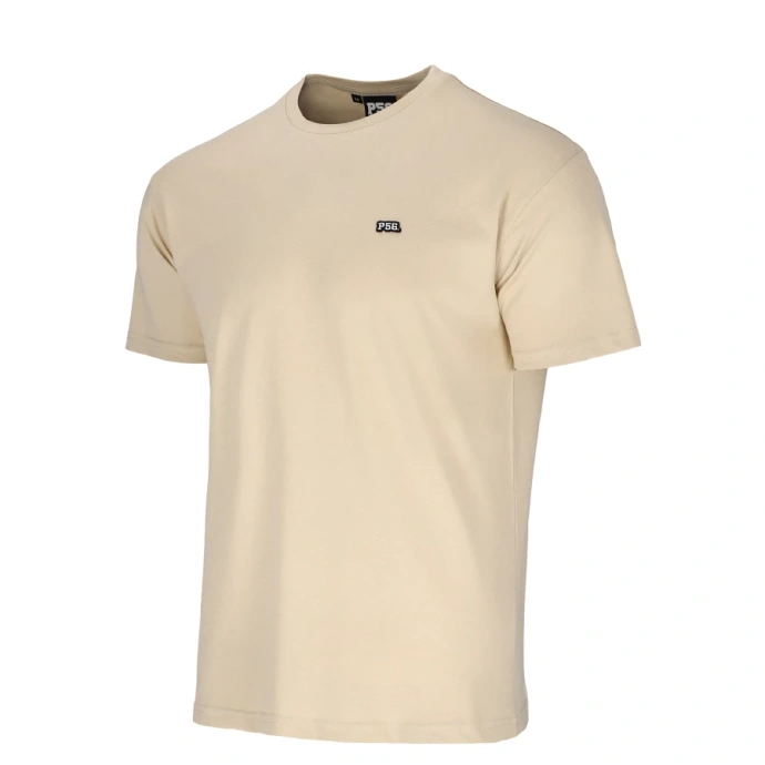 Koszulka męska T-shirt Dudek P56 AMH beżowa