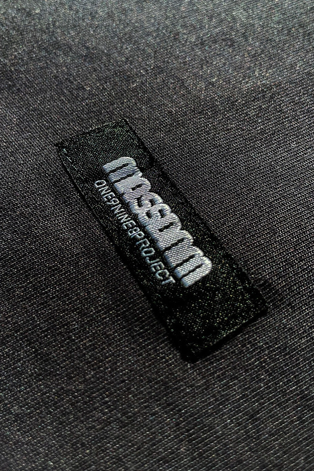 Koszulka męska t-shirt Mass Dnm Classic Fast czarna