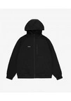 Bluza męska rozpinana z kapturem Prosto Tech Zip Speedy czarna