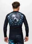 Koszulka męska rashguard Pitbull Longsleeve Pitbull World czarna