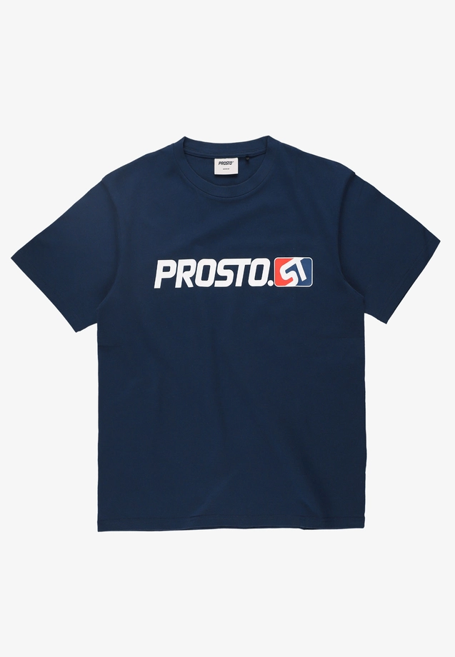 Koszulka męska t-shirt Prosto ST granatowa