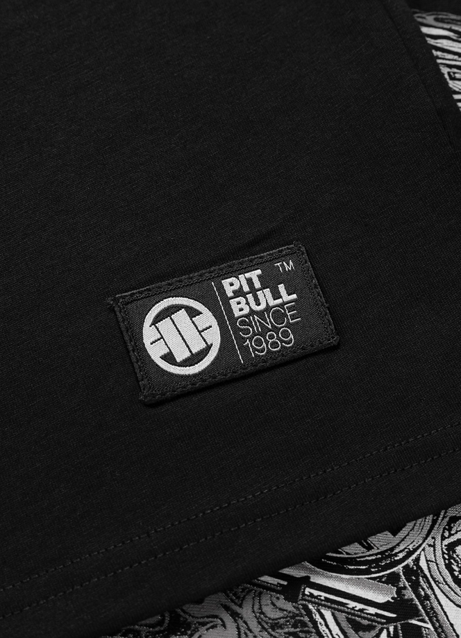 Koszulka męska T-Shirt Pitbull West Coast Rebel Born czarny