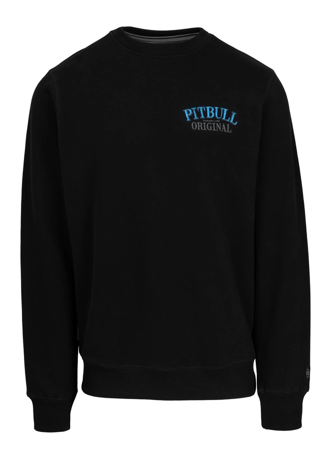 Bluza męska bez kaptura Pit Bull Midnight czarna