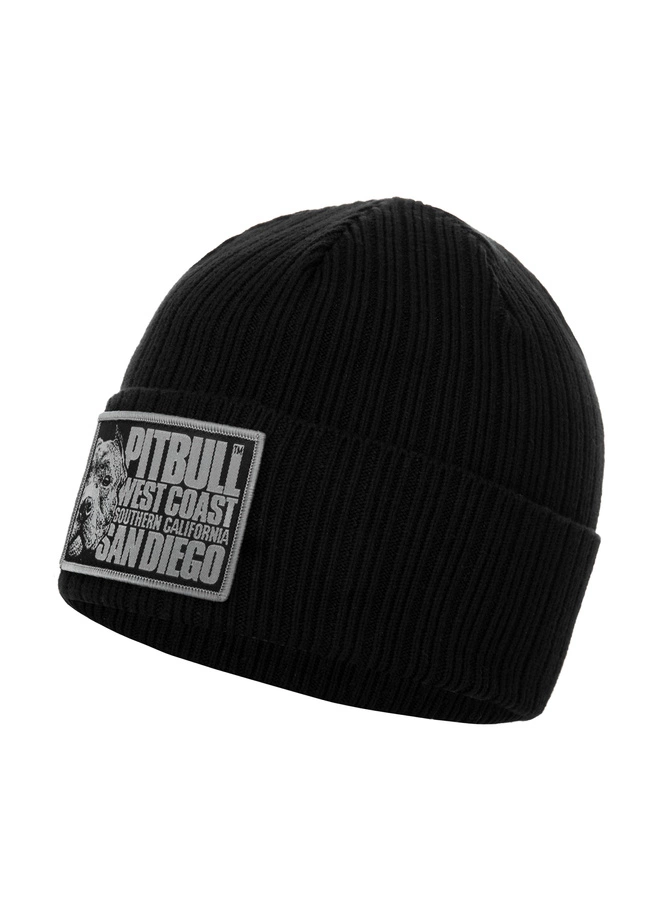 Czapka zimowa Pit Bull Beanie Silvas Blood Dog 24 czarna