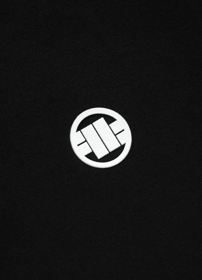 Bluza męska z kapturem Pitbull Pit Bull Small Logo 24 hooded czarna