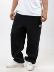 Spodnie dresowe męskie Baggy Jigga Wear Logo Drawcord czarne