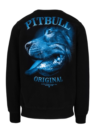 Bluza męska bez kaptura Pit Bull Midnight czarna