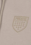 Bluza męska rozpinana z kapturem Prosto Shield beżowa