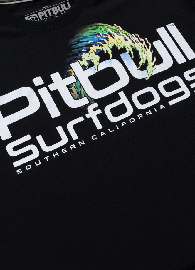 Koszulka męska T-Shirt Pit Bull Pitbull Camino czarna