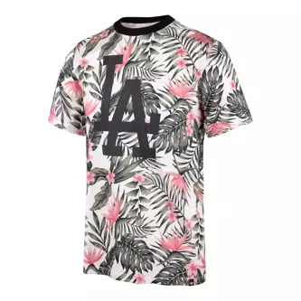 Koszulka t-shirt '47 Brand Los Angeles Floral Repeat Echo zielona