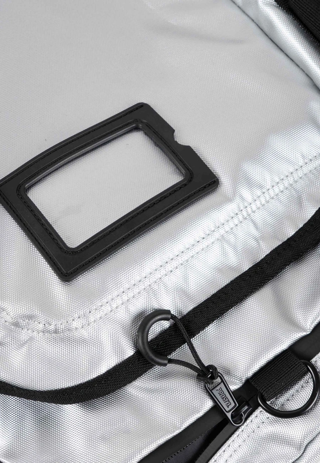 Torba sportowa Prosto Vault Silver srebrna