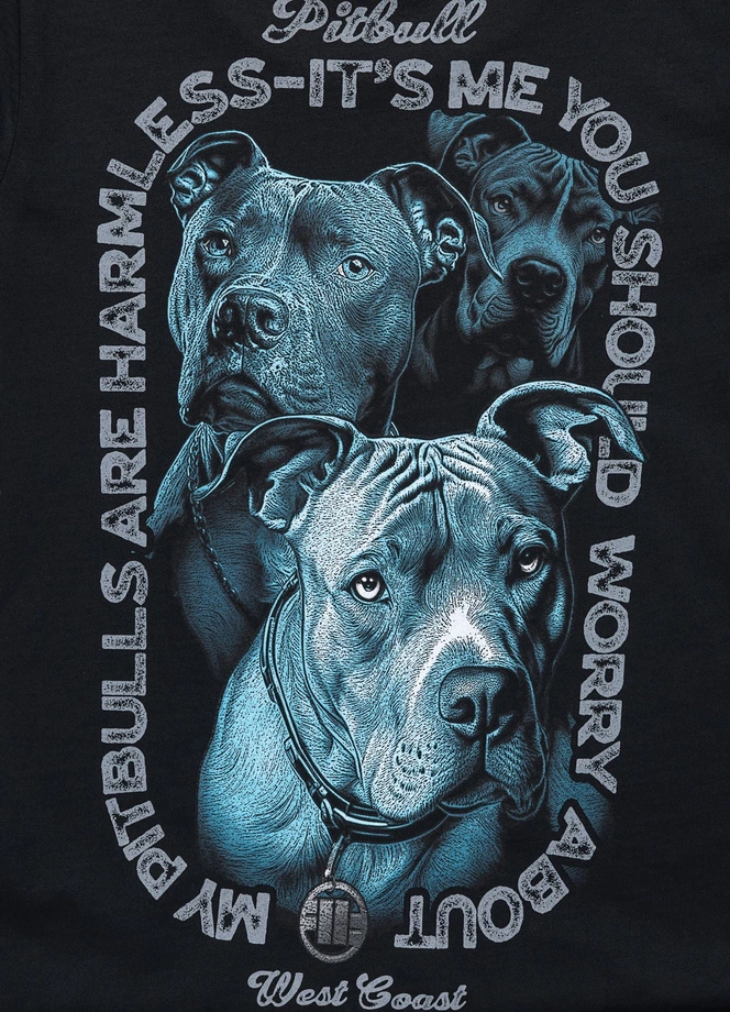 Koszulka t-shirt damska Pit Bull Protector czarna
