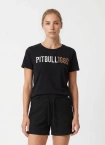 Koszulka t-shirt damska Pit Bull Beach Girl czarna