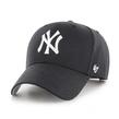 Czapka z daszkiem 47 Brand New York Yankees Basic czarna biała
