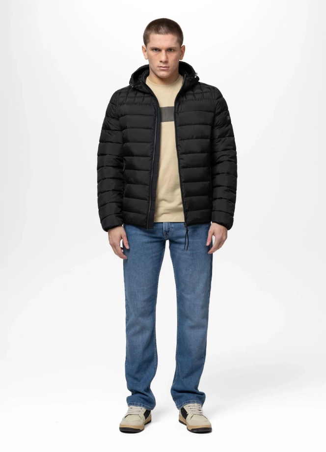 Kurtka męska przejściowa Pit Bull Foothill czarna