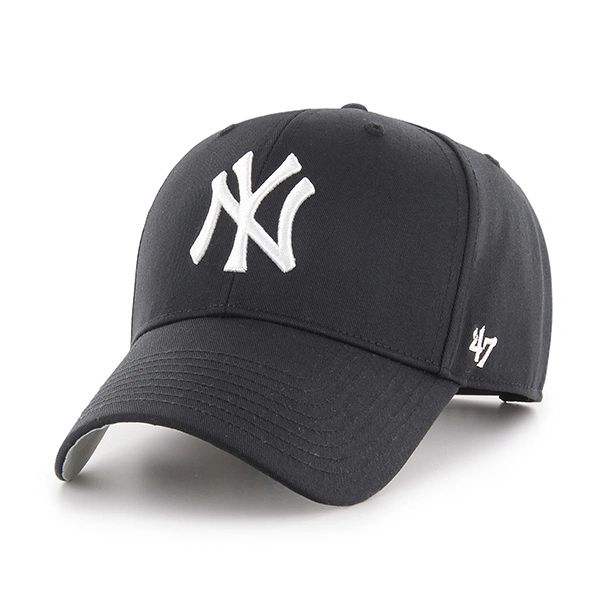 Czapka z daszkiem 47 Brand New York Yankees Basic czarna biała