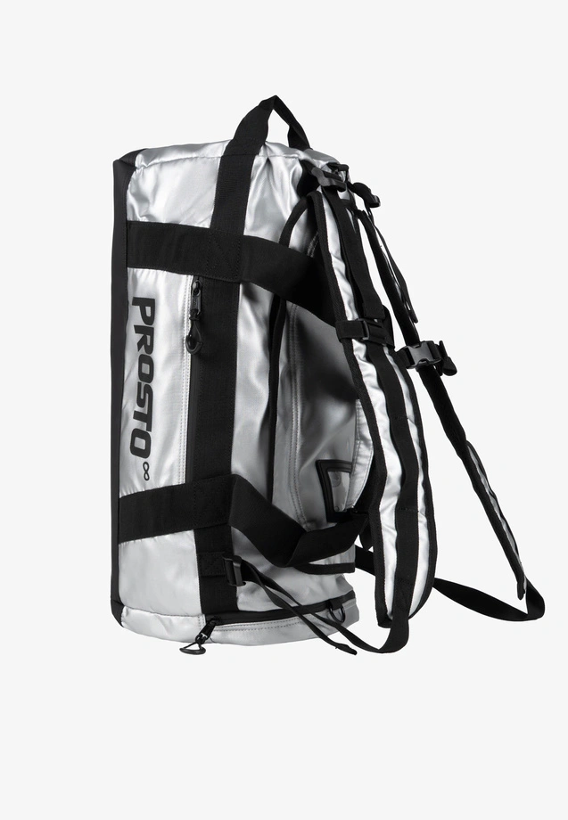 Torba sportowa Prosto Vault Silver srebrna