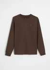 Longsleeve męski Coalition CLTN LG Back brązowy