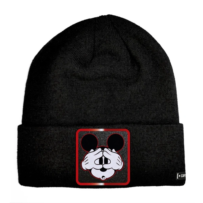 Czapka zimowa Capslab Disney Micky Mouse czarna