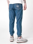 Spodnie męskie jogger jeans Środowisko Miejskie Laur niebieskie