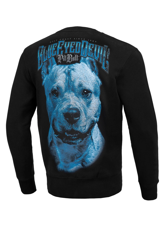 Bluza bez kaptura Pitbull Pit Bull I'm Blue crewneck black