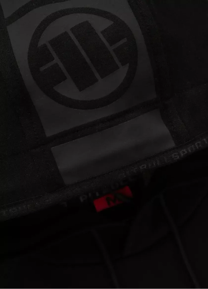 Bluza męska Pitbull Stafford Pit Bull hooded czarna