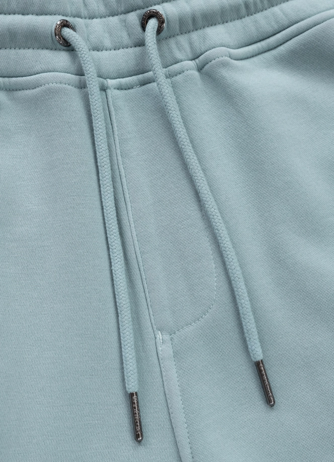 Spodenki szorty dresowe męskie Pitbull Lancaster 2 Washed jasno niebieskie