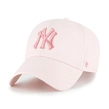 Czapka z daszkiem 47 Brand New York Yankees W/No Loop Label Clean Up jasno różowa
