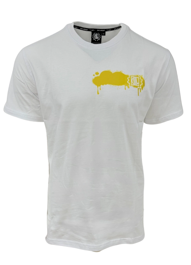 Koszulka męska t-shirt Diil Spray biała