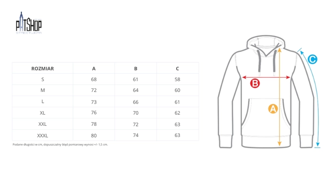 Bluza męska z kapturem Prosto Biglog miętowa zielona